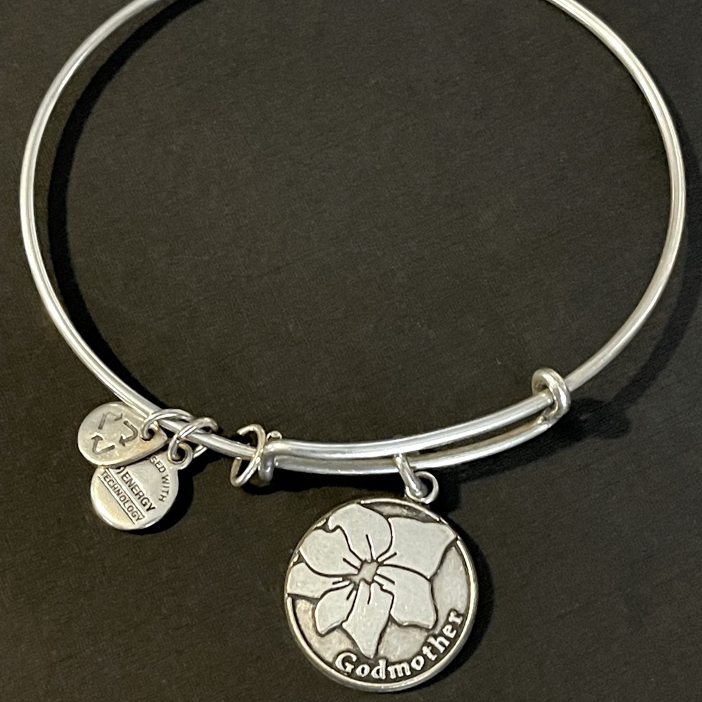 Alex & Ani Godmother Charm Slip On Bracelet